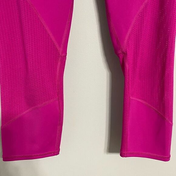 Athleta Pink Crops Leggings Women Size S - Picture 3 of 10